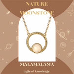 Natural Moonstone Collection - Mālamalama 月光石項鍊