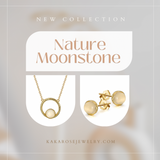 Natural Moonstone Collection - Mālamalama 月光石項鍊